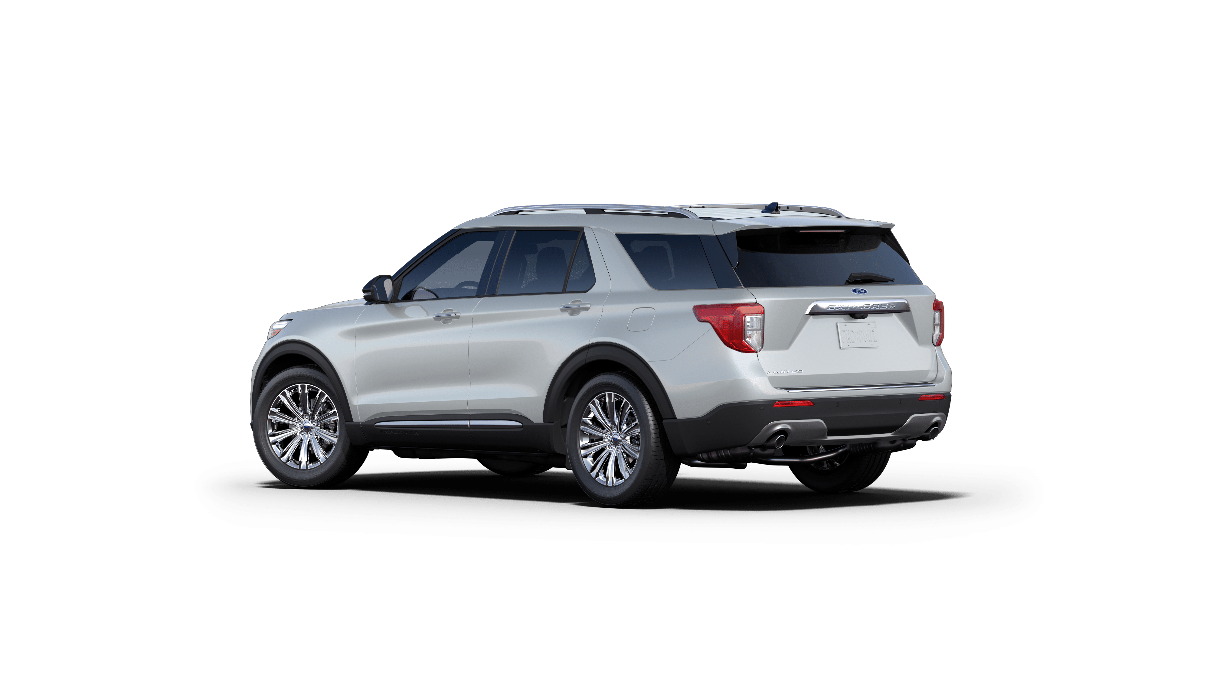 New Iconic Silver Metallic 2021 Ford Explorer Limited RWD for sale at Southwest Ford, Inc. in